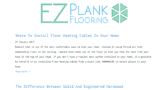 Desktop Screenshot of ezplankflooring.com